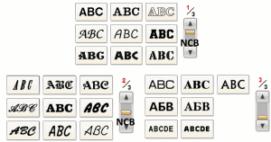 Stickpreis Buchstabengröße N